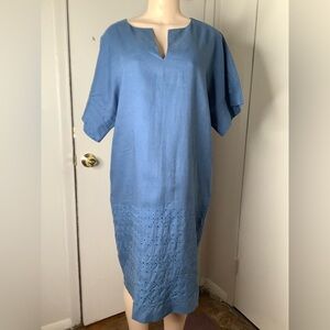 Lafayette 148 New York Blue Dress